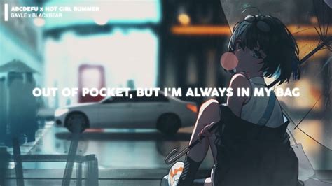GAYLE X BLACKBEAR ABCDEFU X HOT GIRL BUMMER Lyrics YouTube