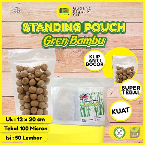 Jual Plastik Standing Pouch X Cm Plastik Klip Berdiri Isi