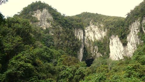 Deer Cave Gunung Mulu National Park Borneo Island Malaysia Stock