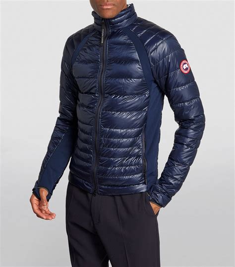 Mens Canada Goose Navy Hybridge Lite Jacket Harrods Uk