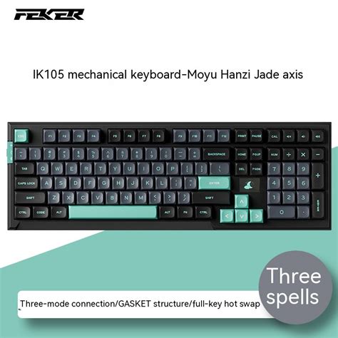 Feker Ik Wireless Mechanical Keyboard With Gasket Structure Hot Swappable Rgb Custom