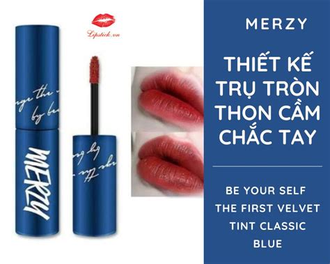 Review Son Merzy V Vỏ Xanh Màu Đỏ Gạch Đẹp Nhất Siêu Hot