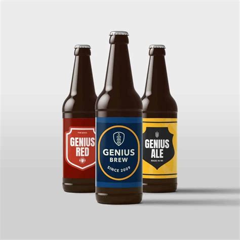 Craft Beer Stickers | Custom Beer Bottle Labels | Sticker Genius