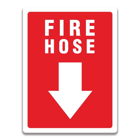 Fire Hose Reel Signs And Labels Safety Sign And Label