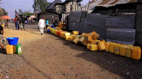 Democratic Republic Of Congo Goma Locals Struggle To Get Clean Water