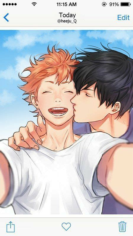 Haikyuu Ships 67 Kagehina Coppie Anime Haikyu Fumetti Gay