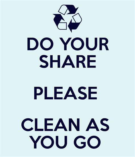 Collection Of Clean As You Go Png Pluspng