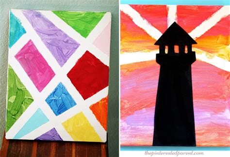 Pinturas Em Tela Para Crianças - Ideias Faceis De Pintura Para Criancas Em Tela 4 Ideias Fáceis De
