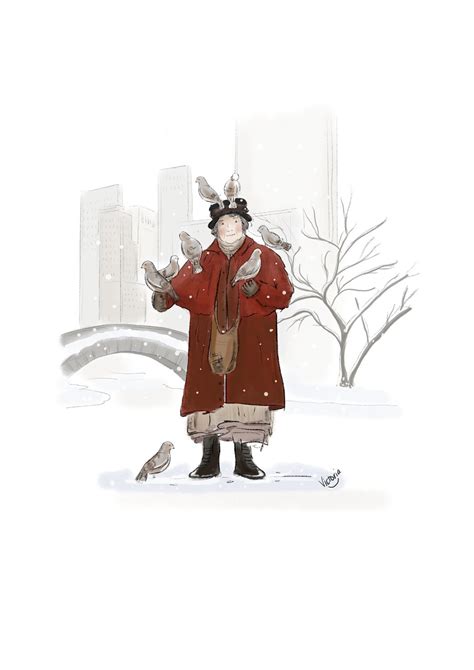 Pigeon Lady Home Alone 2 Etsy
