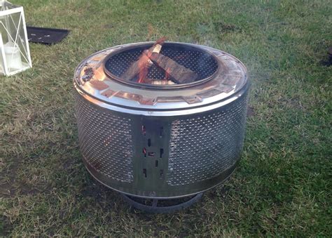 Infinite Anchor: Upcycled Washing Machine Drum - Fire Pit Project