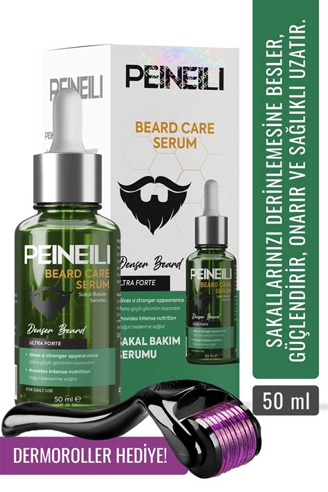 PEINEILI Sakal Serumu ( Ultra Beard Care Serum ) Sakal Bıyık Çıkartmaya ...