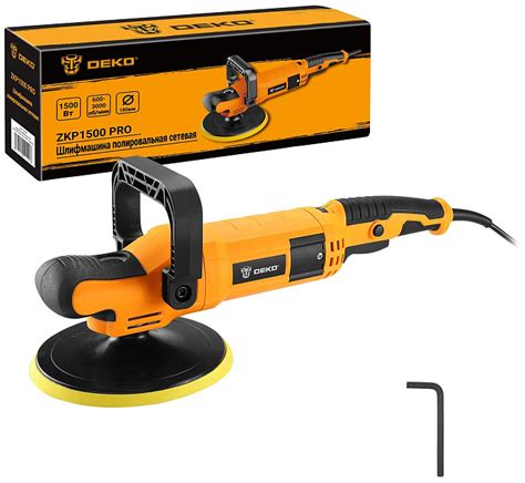 Полировальная машина DEKO ZKP1500 PRO