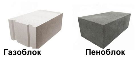 Как отличить газоблок от пеноблока - сравнительная характеристика ...