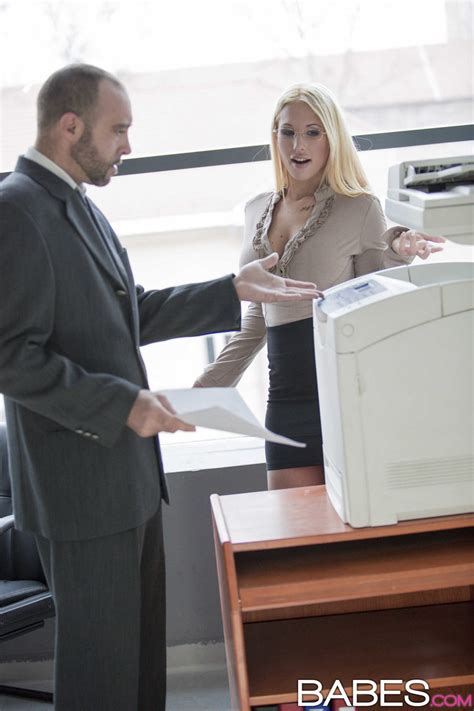 Busty Office Blonde Gets Her Smooth MILF Pussy Fucked On A Desk IamXXX
