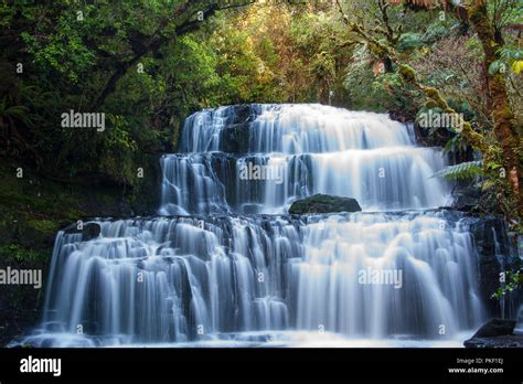 Purakaunui Falls The Catlins Otago Region New Zealand Majestic