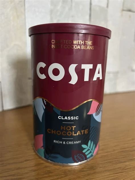 COSTA CLASSIC HOT Chocolate G BBE Nov PicClick UK