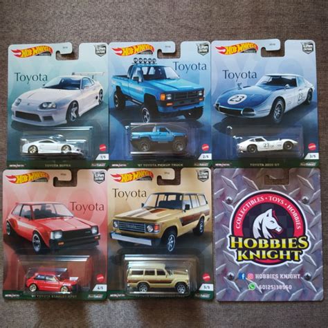 Hot Wheels Premium Car Culture Toyota Shopee Malaysia