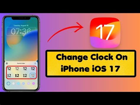 How To Change Clock On IPhone IOS 17 How To Customize Clock IOS 17