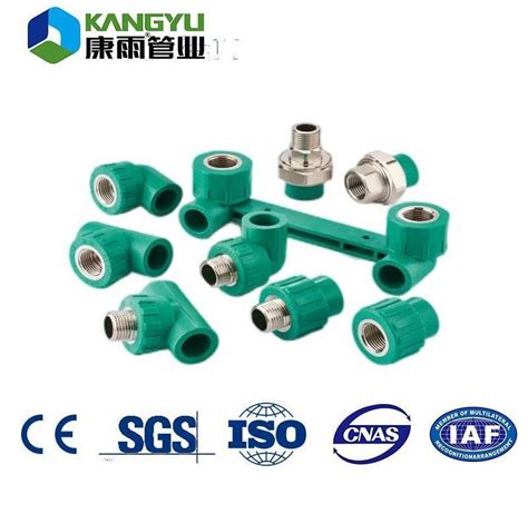 Kangyu Hot Selling Ppr Plumbing Materials Polypropylene Ppr Water Pipes Fittings Pipe And Ppr Pipe