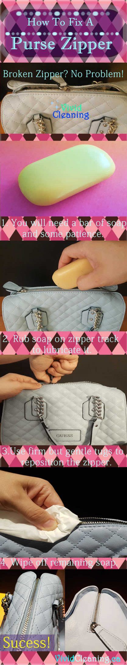 Zip It: 5 Simple Fixes To Get Your Purse's Zipper Back In Action