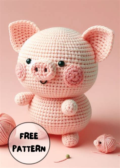 Crochet Chubby Pig Amigurumi Idea The Amigurumi