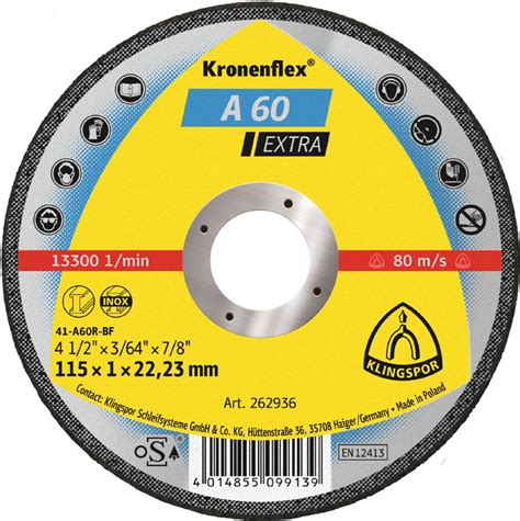 Kronenflex® cutting-off wheels - Stevens Industrial Services