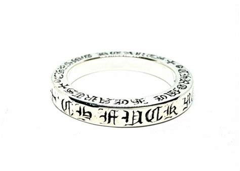 Chrome Hearts Chrome Hearts 3mm SPACER FUCK YOU Silve Gem