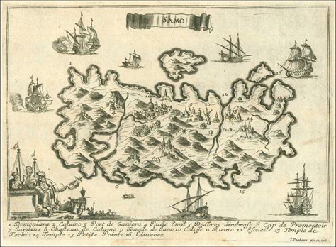 Sold Price ΣΑΜΟΣ Samo” Map Of Samos Island Dim 21 X 15 Cm On