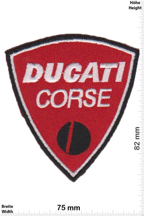 Ducati - Patch - Aufnäher - Aufnäher Shop / Patch - Shop - größter ...