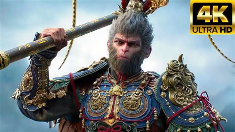 Monkey King Vs Dragon Fight Scene Black Myth Wukong Youtube