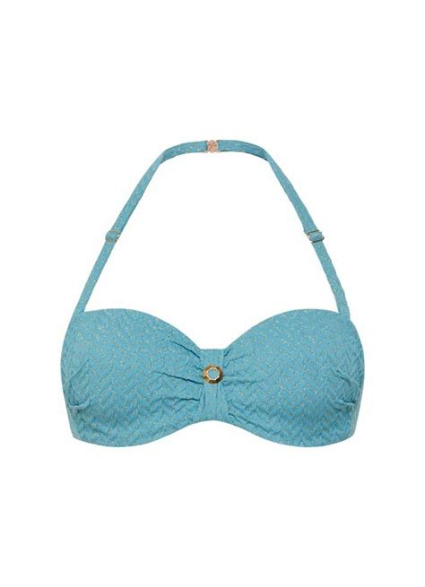 Cyell Azure Sky Voorgevormde Strapless Bikini Online Bestellen