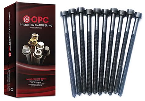 Chery SQRE4G16 cyl head stretch bolt set (10) – Bhamjees Motorspares