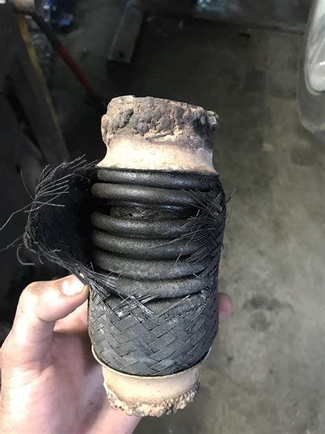 Гофра выхлопная — FIAT Bravo II, 1,4 л, 2008 года | поломка | DRIVE2