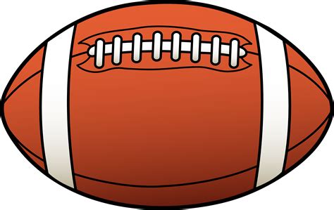 Rugby Ball Or American Football Free Clip Art