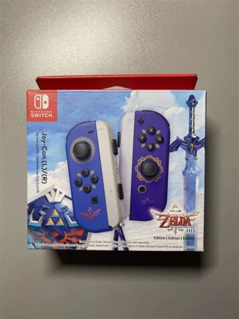 Nintendo Switch Joy Con L R The Legend Of Zelda Skyward Sword Hd