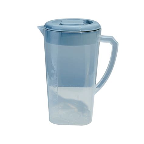 Plastic Pitcher With Lid Carafes Mix Drinks Water Jug For Hot Cold Lemonade Juice Beverage Jar