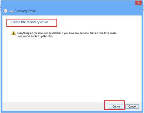 How to create a System Recovery Drive in Windows 11/10