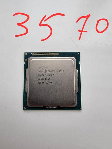 Купить Мощный процессор Intel Core i5 3570 (6M,3.80GHz) 4 ЯДРА S1155 ...