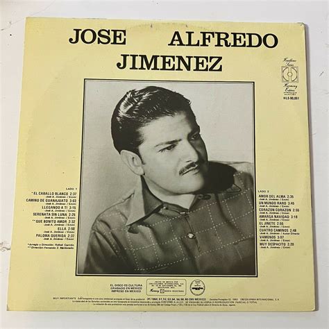 popsike.com - Jose Alfredo Jimenez, 15 Autenticos Exitos, 1983 Mexican ...