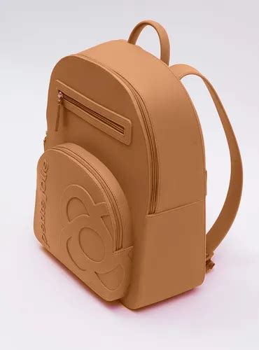 Mochila Feminina Grande Smart Nude Petite Jolie Pj Nova Nude Liso