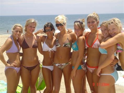 Hot Topless Bikini Group