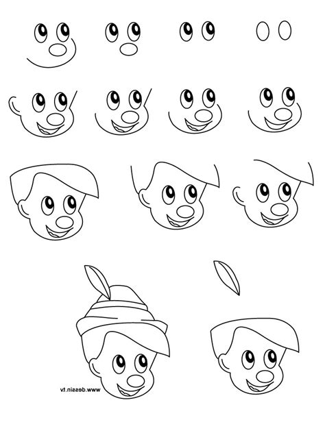 Easy Cartoons Drawing at GetDrawings | Free download