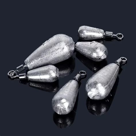 10 шт./партия, рыболовные грузики | AliExpress