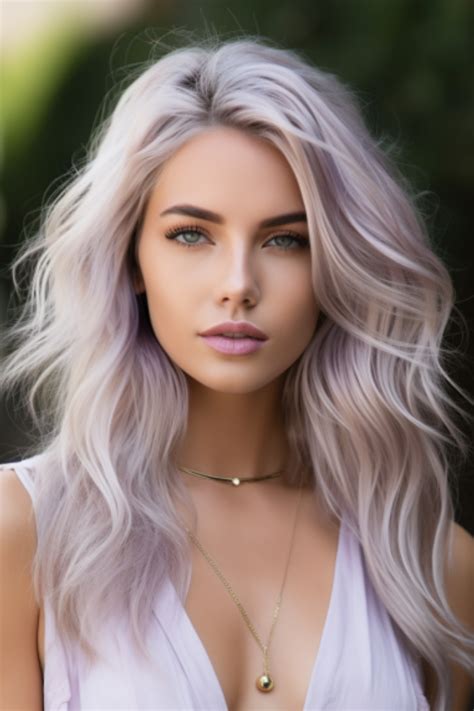 Stunning Blonde Hair Color Ideas In Purple Blonde Hair White Hair Color Lavender