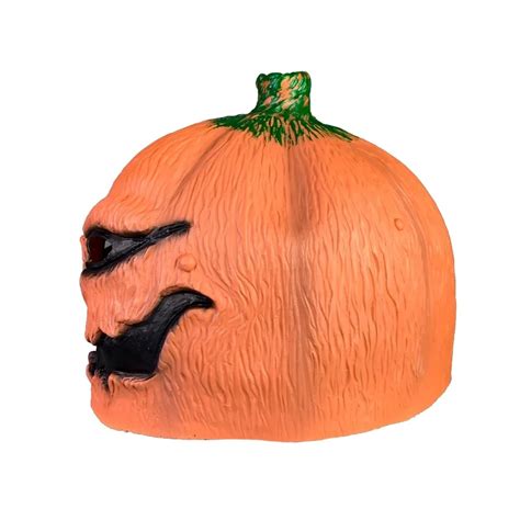 Маска с головой тыквы на Хэллоуин, забавная ужасная маска, латексные ...