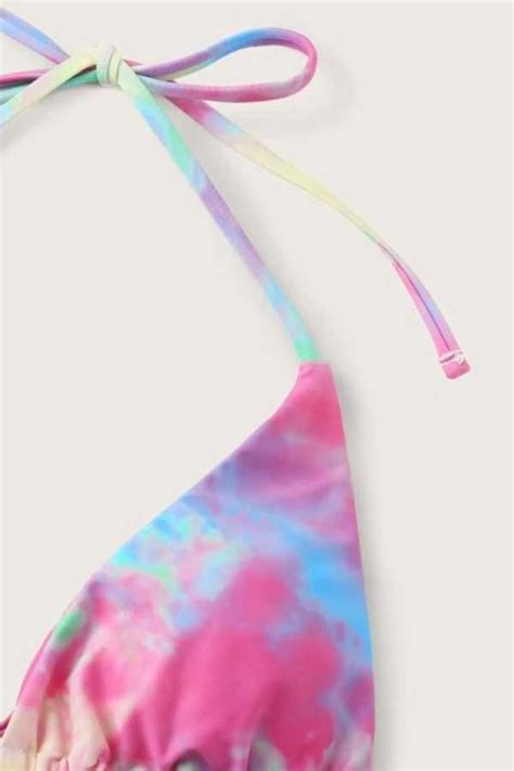Tiedye Bikini Swimwear Two Piece Set Reflex Garments