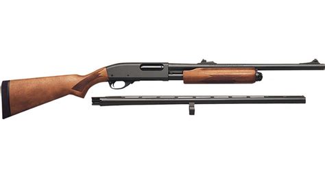 Shop Remington 870 Express Combo 12 Gauge Pump Shotgun With 26 Inch Vent Rib Barrel And 20 Inch