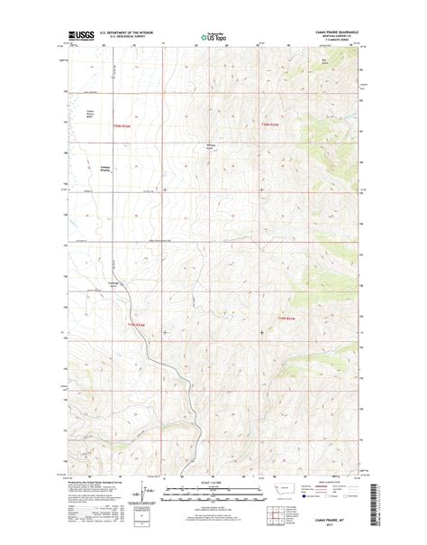 Camas Prairie Map