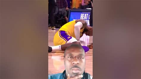 Lebron James Cries In Pain After Ankle Injury Shorts Youtube