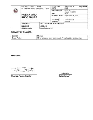 Fillable Online Doc Dc PP H Sex Offender Registration Fax Email Print PdfFiller